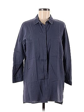 Cynthia Rowley TJX 3/4 Sleeve Button-Down Shirt (view 1)