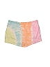 Old Navy Acid Wash Print Graphic Color Block Ombre Tie-dye Pink Shorts Size L - photo 2