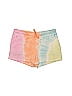 Old Navy Acid Wash Print Graphic Color Block Ombre Tie-dye Pink Shorts Size L - photo 1