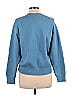 Uniqlo 100% Cotton Solid Blue Sweatshirt Size L - photo 2