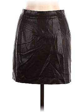 4th and Reckless Faux Leather Skirt (view 2)