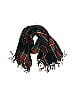 Unbranded Plaid Black Scarf One Size - photo 1