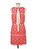 Kensie 100% Nylon Jacquard Aztec Or Tribal Print Red Casual Dress Size M - photo 2