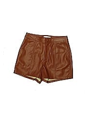 By Anthropologie Faux Leather Shorts