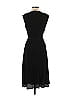 Lauren by Ralph Lauren Solid Black Casual Dress Size 10 - photo 2