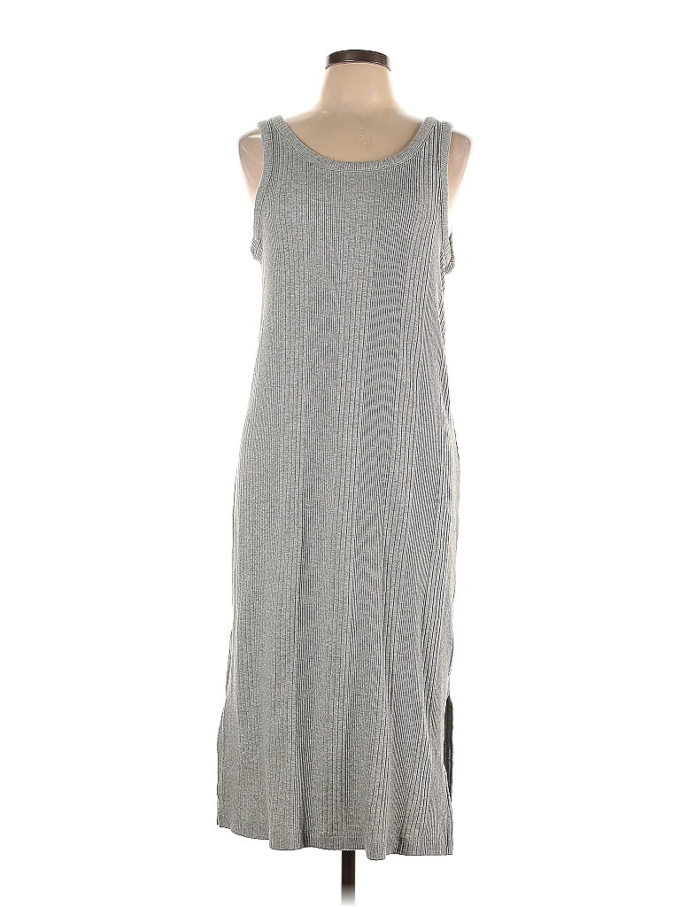 A New Day Marled Gray Casual Dress Size L - photo 1