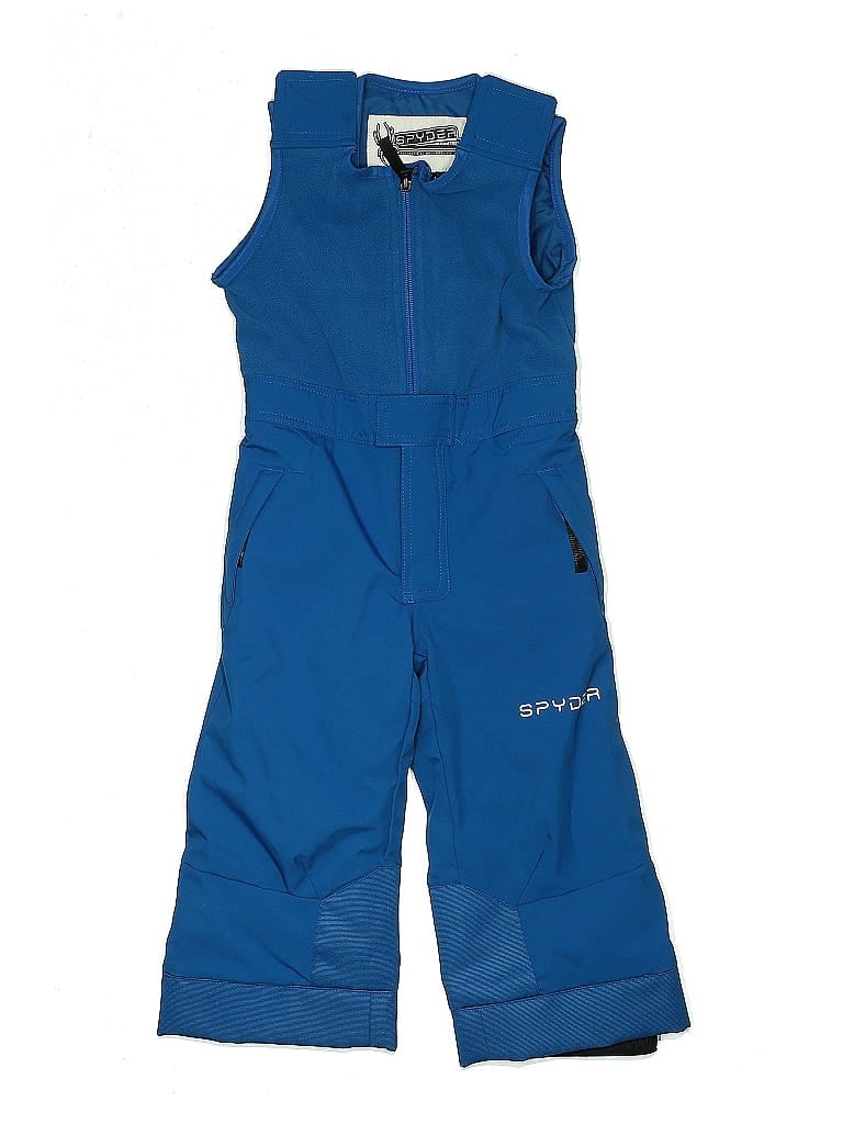 Spyder Blue Snow Pants With Bib Size 3 - photo 1
