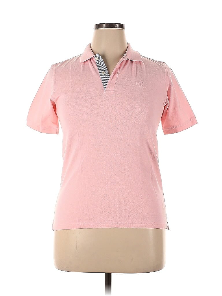 Brooks Brothers 100% Cotton Pink Short Sleeve Polo Size L - photo 1