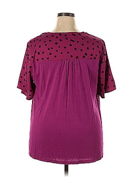 Lane Bryant Outlet Short Sleeve Blouse (view 2)