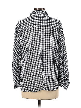 Nine West Long Sleeve Button-Down Shirt (view 2)