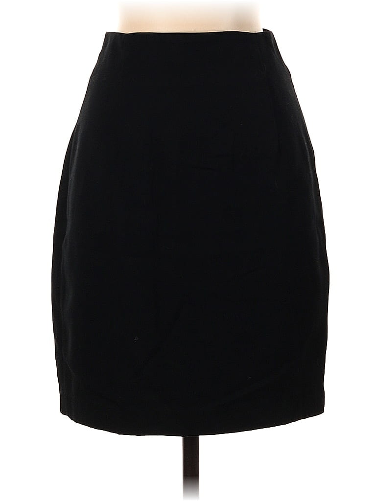 81st & Park Solid Black Casual Skirt Size 3 - photo 1