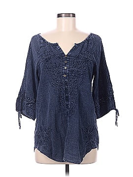 American South Side Short Sleeve Blouse (view 1)