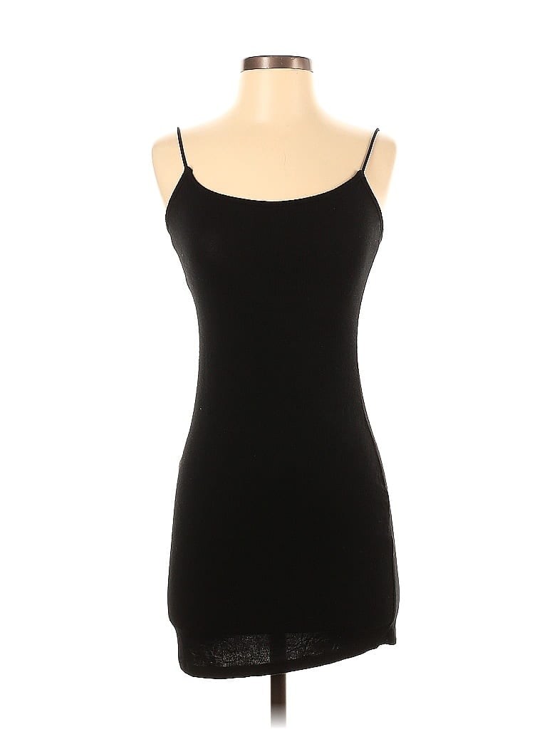 Pre-owned Shein Tank Top Black Strapless Neckline Tops