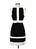 White House Black Market Stripes Color Block Black Casual Dress Size 0 - photo 2