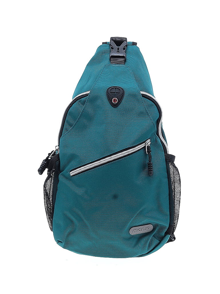 Mosiso Teal Backpack One Size - photo 1