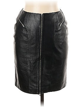 Nicola Bertti Leather Skirt (view 1)