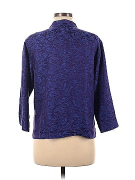 Chico's Design 3/4 Sleeve Silk Top (view 2)