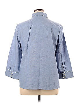 City Blues by Koret 3/4 Sleeve Button-Down Shirt (view 2)