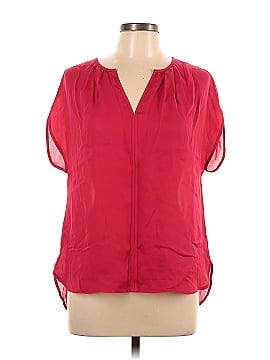 J.Crew Collection Short Sleeve Silk Top (view 1)