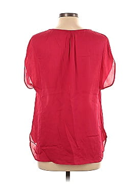 J.Crew Collection Short Sleeve Silk Top (view 2)