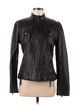 KORS Michael Kors Leather Jacket (view 1)