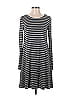 Old Navy Stripes Black Gray Casual Dress Size XS - photo 1