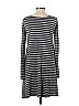 Old Navy Stripes Black Gray Casual Dress Size XS - photo 2
