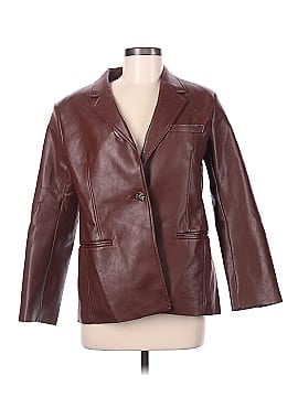 Babaton Faux Leather Jacket (view 1)