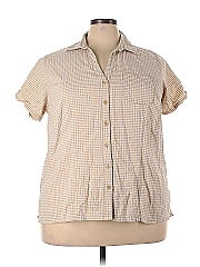 White Stag Short Sleeve Button Down Shirt