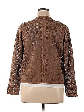 Dana Buchman Leather Jacket (view 2)