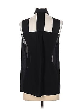 Zara Basic Sleeveless Button-Down Shirt (view 2)