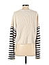 Paris Atelier & Other Stories 100% Other Stripes Ivory Pullover Sweater Size S - photo 2