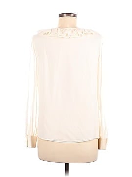 St. John Couture Long Sleeve Silk Top (view 2)