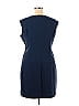 Calvin Klein Solid Blue Casual Dress Size 14 - photo 2