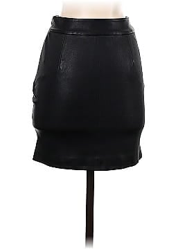 T by Alexander Wang Faux Leather Skirt (view 2)