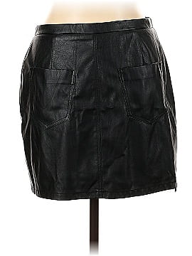 Sanctuary Faux Leather Skirt (view 2)
