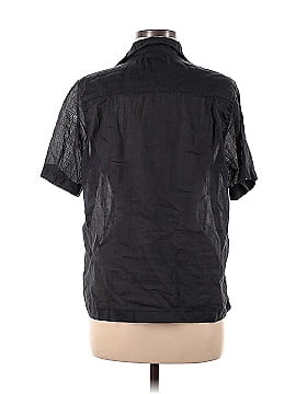 James Perse Short Sleeve Button-Down Shirt (view 2)