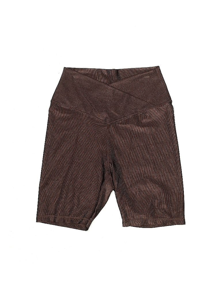 OFFLINE by Aerie Jacquard Tortoise Brown Athletic Shorts Size L - photo 1