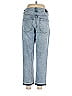 Express Marled Tortoise Hearts Blue Jeans Size 8 - photo 2