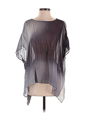 Eileen Fisher Short Sleeve Silk Top (view 1)