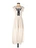 Free People 100% Cotton White Casual Dress Size S - photo 1