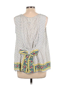 Anna Sui for Anthropologie Sleeveless Silk Top (view 2)