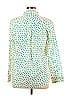 Talbots 100% Cotton Hearts Stars Polka Dots Ivory Long Sleeve Button-Down Shirt Size XL - photo 2