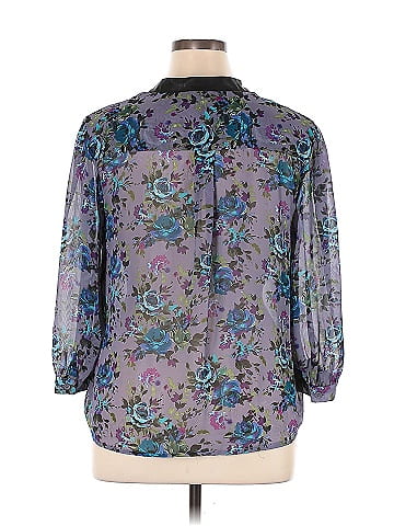 Dots 3/4 Sleeve Blouse (view 2)