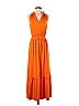 Karl Lagerfeld Paris Orange Casual Dress Size S - photo 1