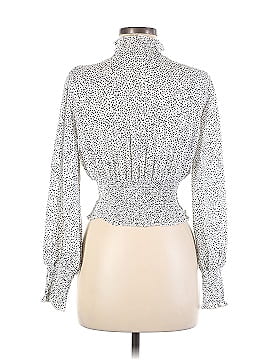 Morning Mist Long Sleeve Blouse (view 2)