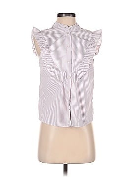 Miss Selfridge Short Sleeve Button-Down Shirt (view 1)