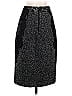 Elie Tahari Jacquard Marled Tweed Brocade Black Casual Skirt Size 2 - photo 2