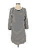 Forever 21 Stripes Ivory Casual Dress Size S - photo 1