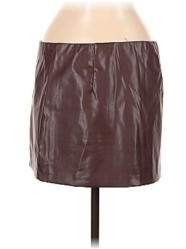 Divided by H&M Faux Leather Skirt (view 2)